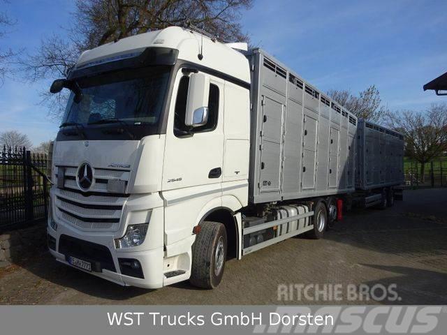 Mercedes-Benz Actros 2545 L BDF Menke Einstock &quot;Neu&quot; M Livestock trucks