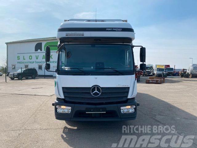 Mercedes-Benz ATEGO 1223 with plane EURO 6 VIN 710 Curtain sider trucks
