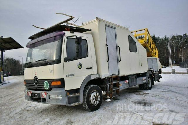 Mercedes-Benz ATEGO 1323 PK 8000T RAIL Platform Truck mounted platforms