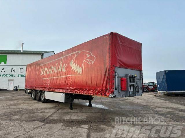 Panav galvanised chassis trailer with sides vin 612 Curtain sider semi-trailers