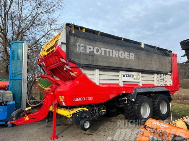 Pöttinger Jumbo 7380 DB Self-loading trailers