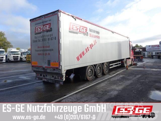 Reisch 3-Achs-Schubbodenauflieger 91,6 m³ Box semi-trailers