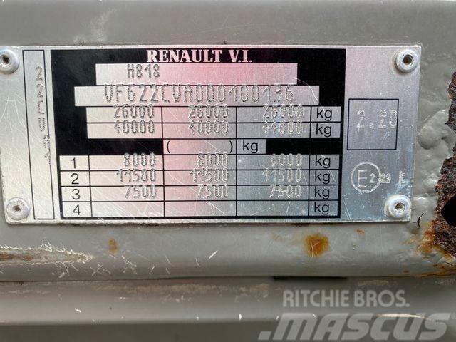 Renault PREMIUM 400 6x2 manual, E2 vin 136 Demountable trucks