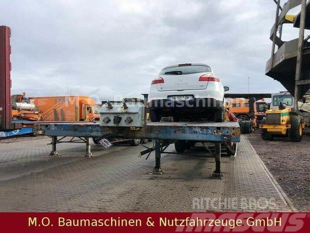 Samro SR 334 DAP / 3 Achser / Low loader-semi-trailers