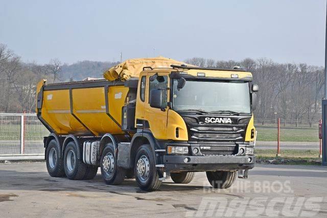 Scania P400 * Kipper / Apshfalt * 8x4 Tipper trucks