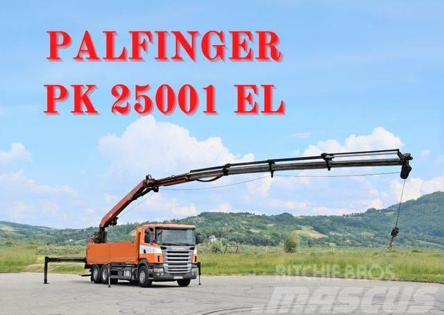 Scania R400 Pritsche 6,80m + PK 2500 1 EL + FUNK ! Truck mounted cranes