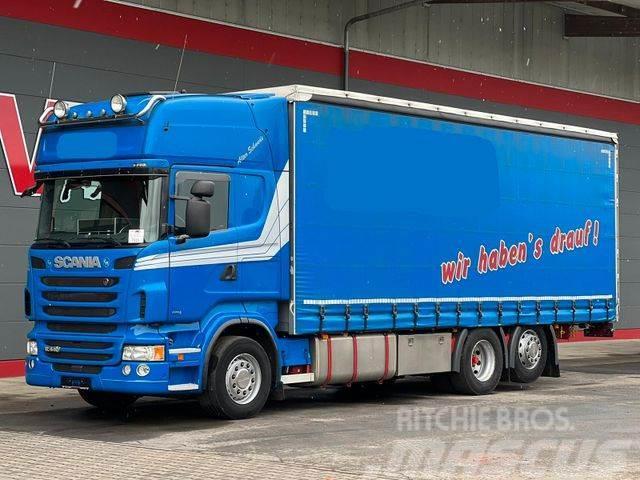 Scania R440 Top Zustand !! Curtain sider trucks