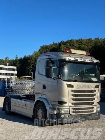 Scania R490 GROSSE ADR KIPPHYDRAULIK Prime Movers