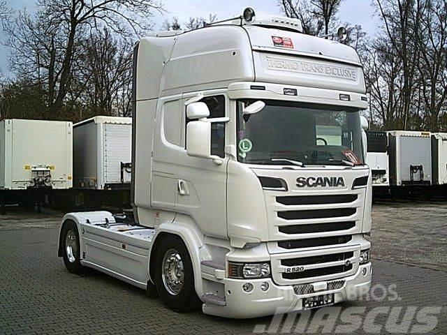 Scania R520 V8 FULL AIR Streamline White Pearl Prime Movers