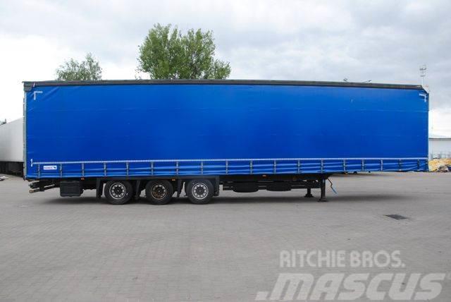 Schmitz Cargobull Mega, lifting axle, new tarpaulin Curtain sider semi-trailers