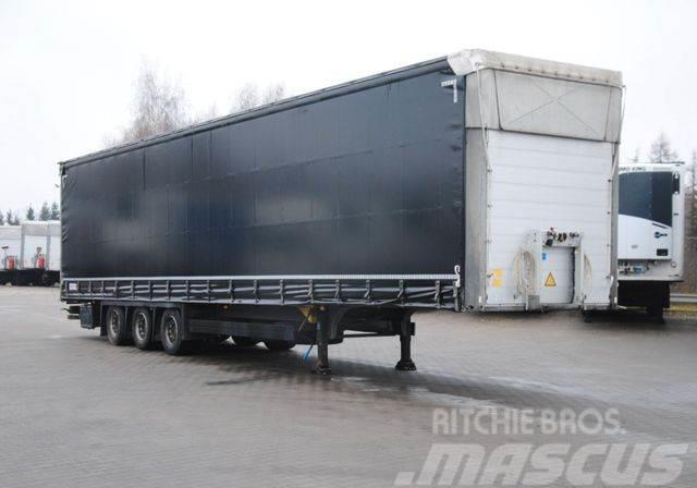 Schmitz Cargobull Mega, lifting axle, new tarpaulin Curtain sider semi-trailers