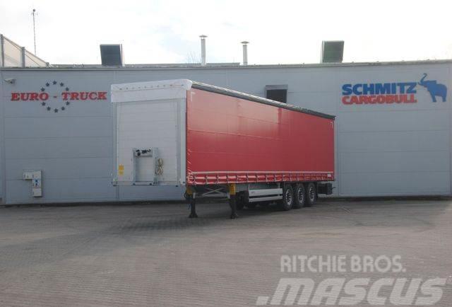Schmitz Cargobull SCS 2023, lifting axle Curtain sider semi-trailers
