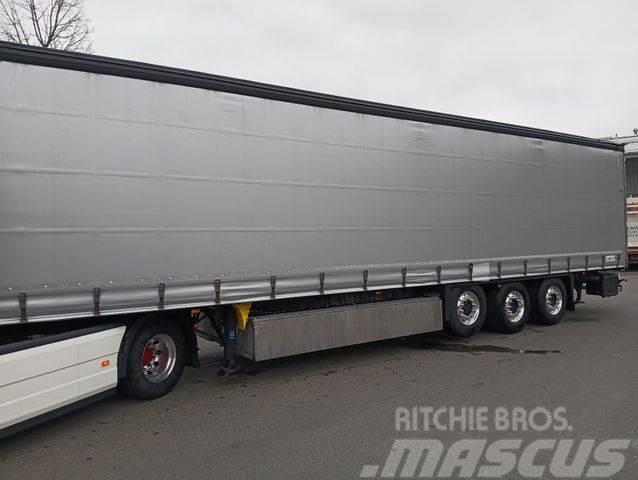 Schmitz Cargobull SCS24-13.62 ALCOA Pal-Kiste Lift Reifen 85-100%! Curtain sider semi-trailers
