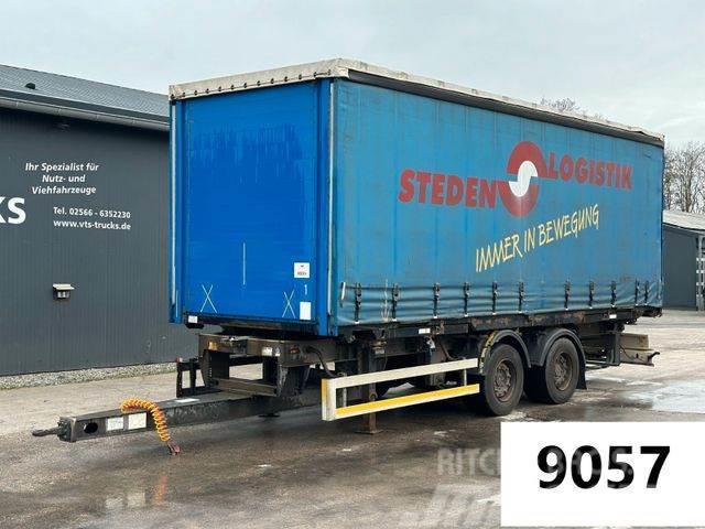 Schmitz Cargobull Tandem BDF-Lafette + Kögel Enco 74 Wechselbrücke Container trailers