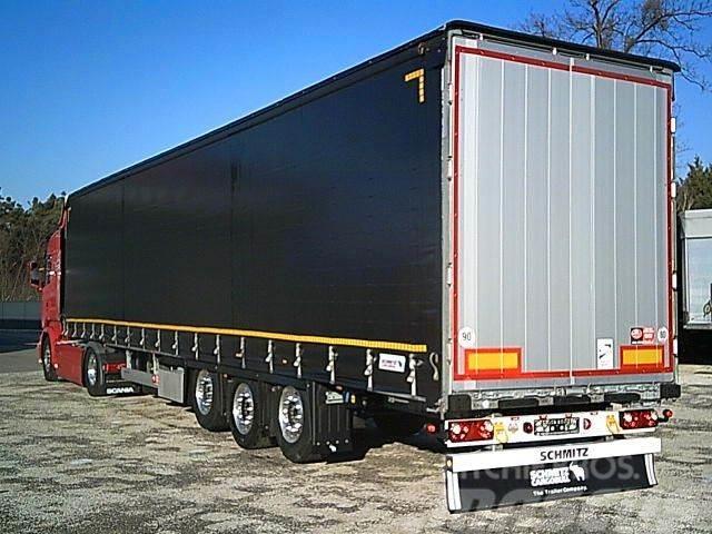 Schmitz Cargobull VARIOS, ALCOA Durabright, 2x LIFT Achsen, TOP Curtain sider semi-trailers