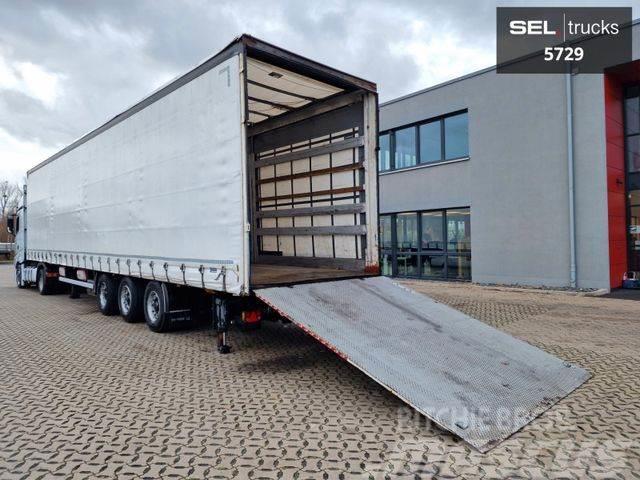 Sommer SP24T / Ladebordwand / Dhollandia 5.000 kg Curtain sider semi-trailers