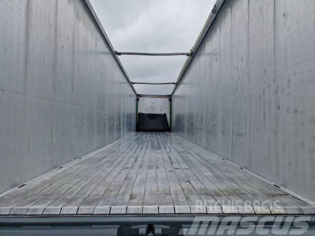 Stas Walkingfloor 92m3 7mm XD 7580 kg ALCOA Box semi-trailers
