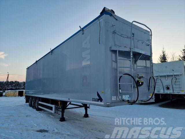 Stas Walkingfloor 92m3 Floor 10 mm Box semi-trailers