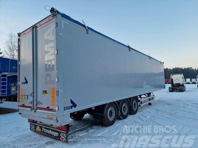 Stas Walkingfloor 92m3 Floor 10 mm Box semi-trailers
