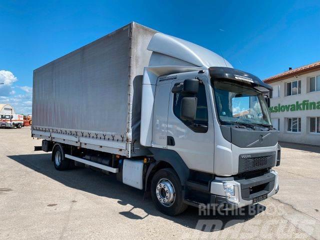 Volvo FL 250 with plane and sides vin 125 Curtain sider trucks