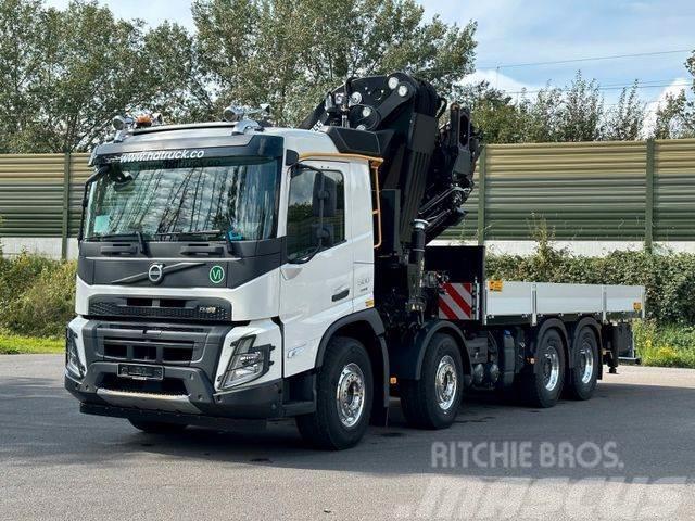 Volvo FMX 500 8x4 EFFER 955-8s + Jib 6s Truck mounted cranes
