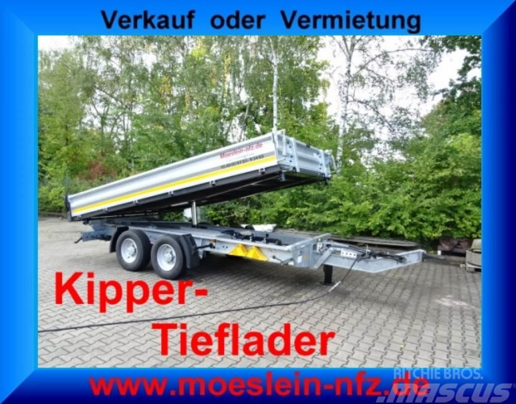 Möslein TTD 13 Verzinkt 13 t Tandem 3- Seitenkipper Tiefl Tipper trailers