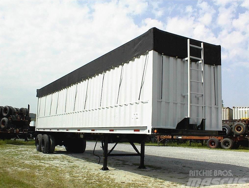  Custom Built EXTRA HEAVY DUTY CHIP VANS STEEL Container trailers