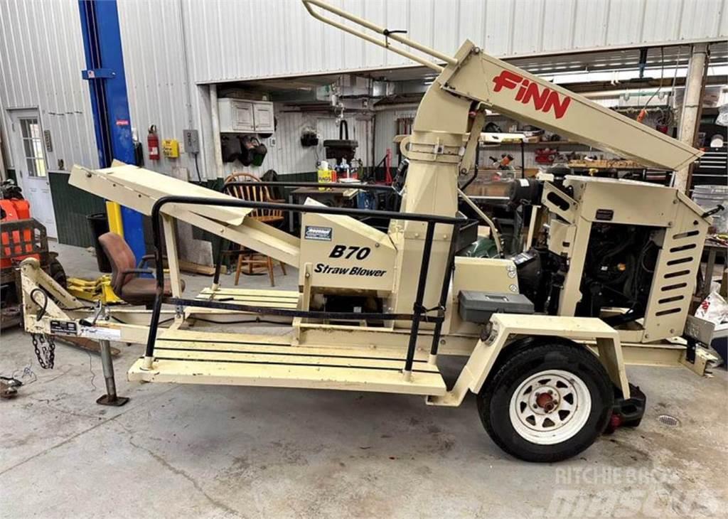 Finn B70 Hopper equipment, blowers and elevators