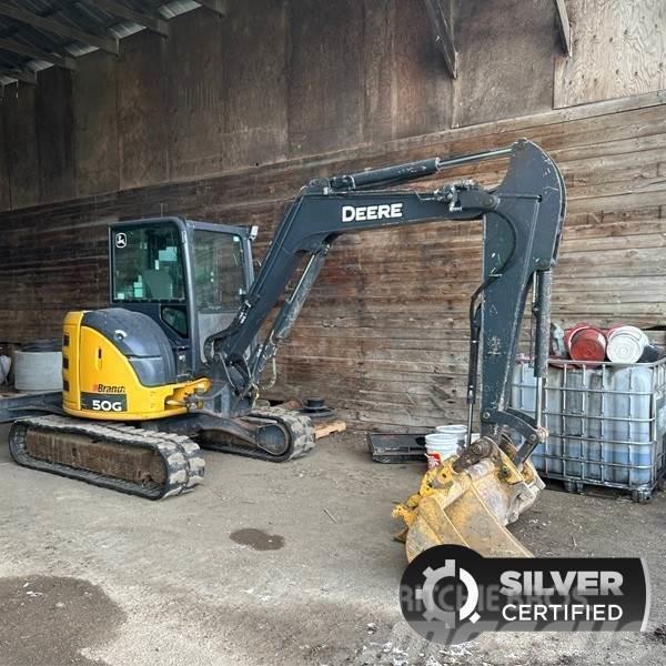 John Deere 50G Crawler excavators