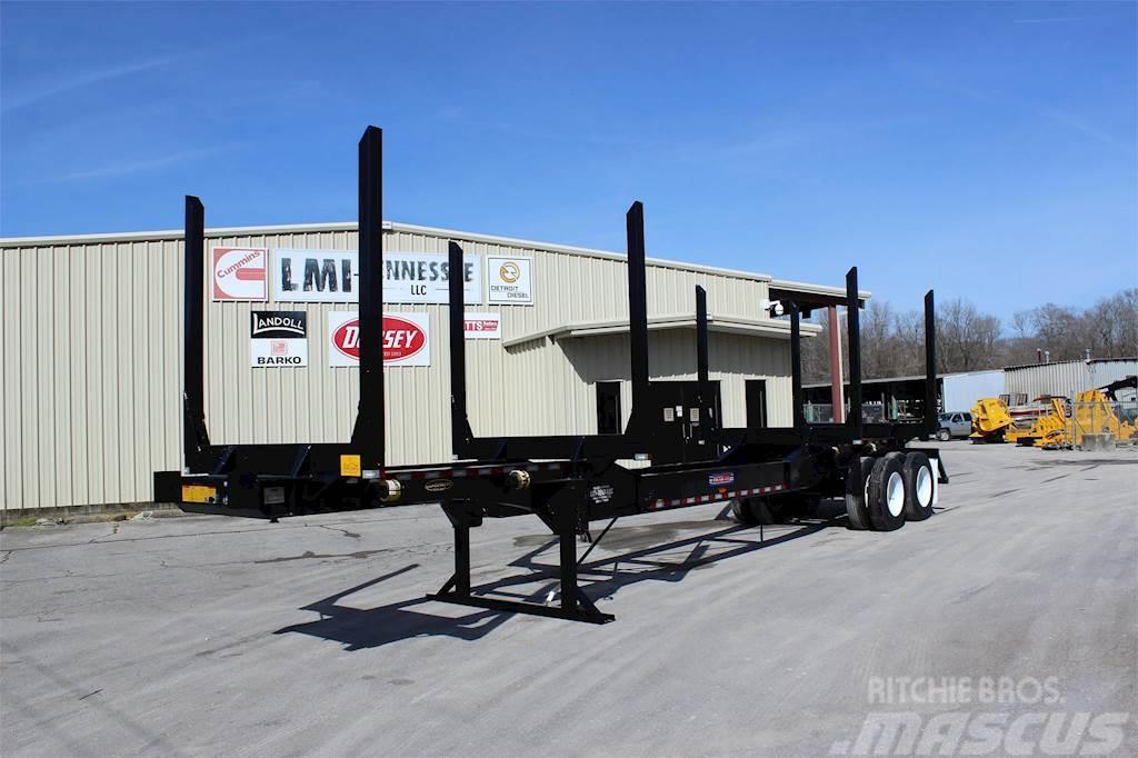 Pitts LT40-8L Air Ride Timber semi-trailers