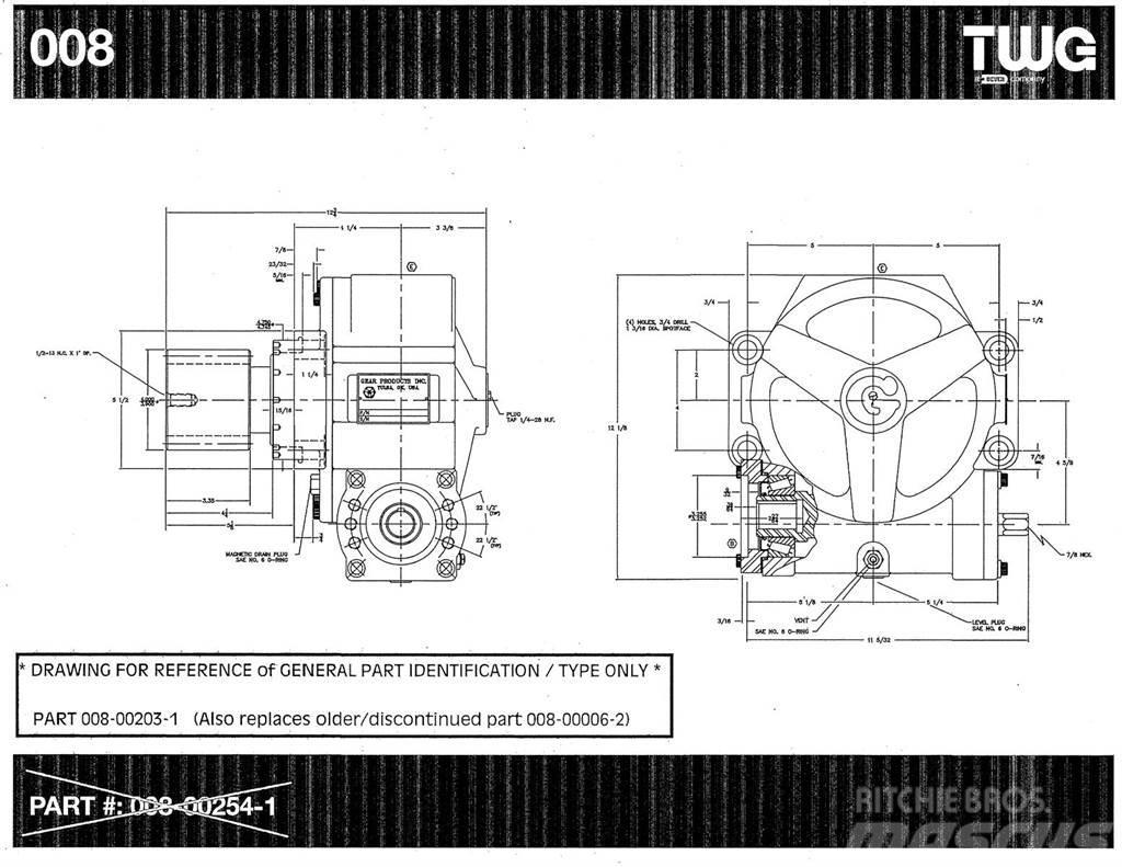  Special 008-00203-1 Gearboxes