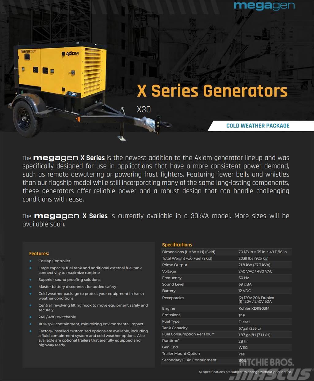  Axiom Equipment Group MegaGen X30 Other Generators