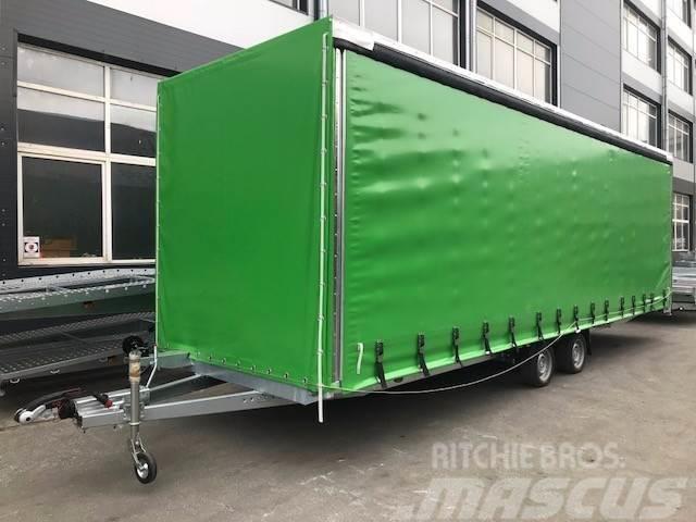 Boro liukukapeli 6,5x2,3x2,3 3500kg kylki aukeava Curtainsider trailers