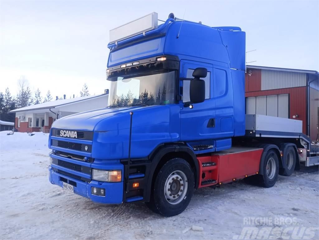 Scania T124 kippihydrauliikalla Prime Movers
