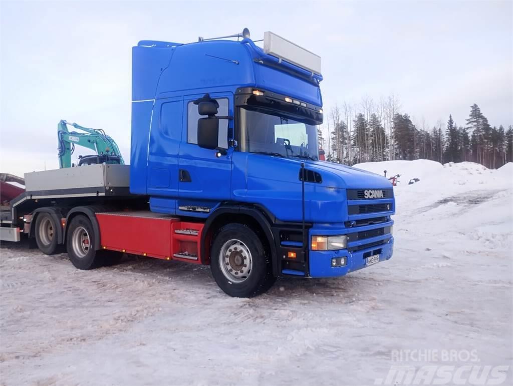 Scania T124 kippihydrauliikalla Prime Movers