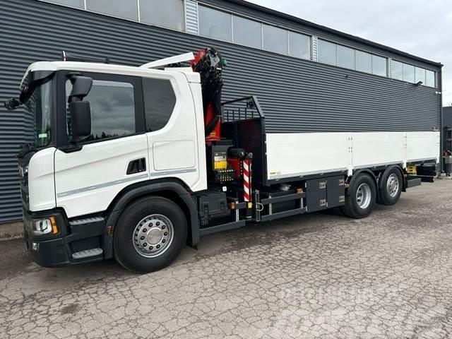Scania Uusi P410 6X2*4 Truck mounted cranes
