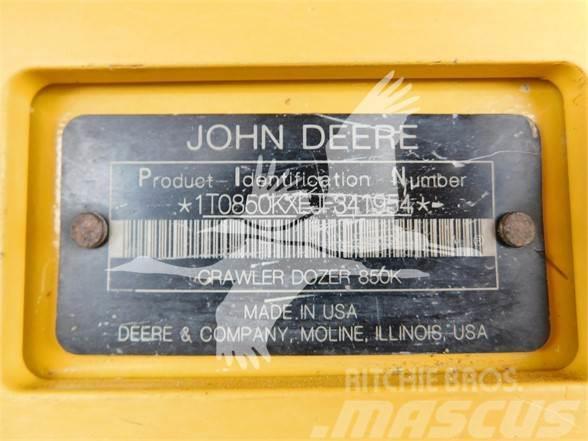 John Deere 850K WLT Crawler dozers