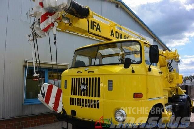  IFA-Automobile IFA W 50 LA Kran AK 80-8 Nur 1175km Truck mounted cranes