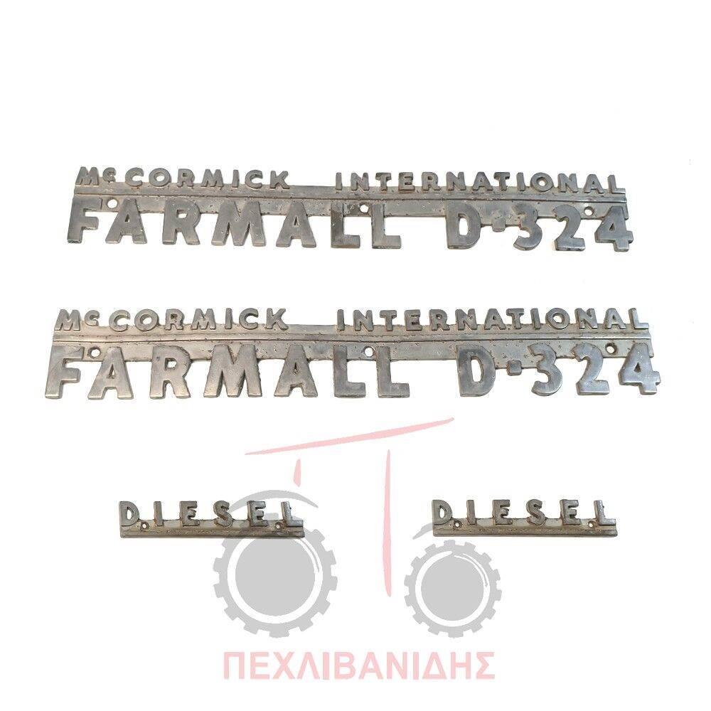 International MCCORMICK FARMALL D-324 Farm machinery
