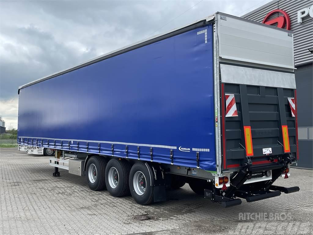 Hangler 3-aks gardintrailer Zepro lift + hævetag Curtain sider semi-trailers