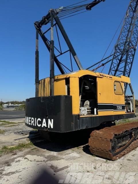 American 7250 Track mounted cranes