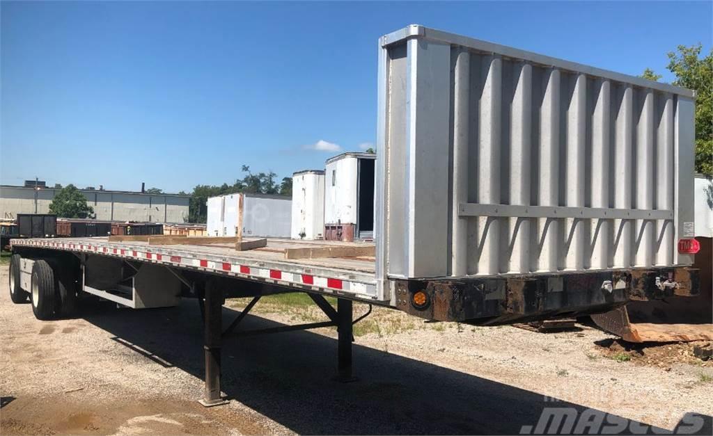 Great Dane 48' x 102 Flatbed/Dropside semi-trailers