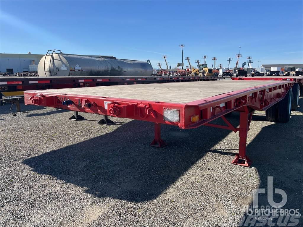  25 ft S/A Flatbed/Dropside semi-trailers