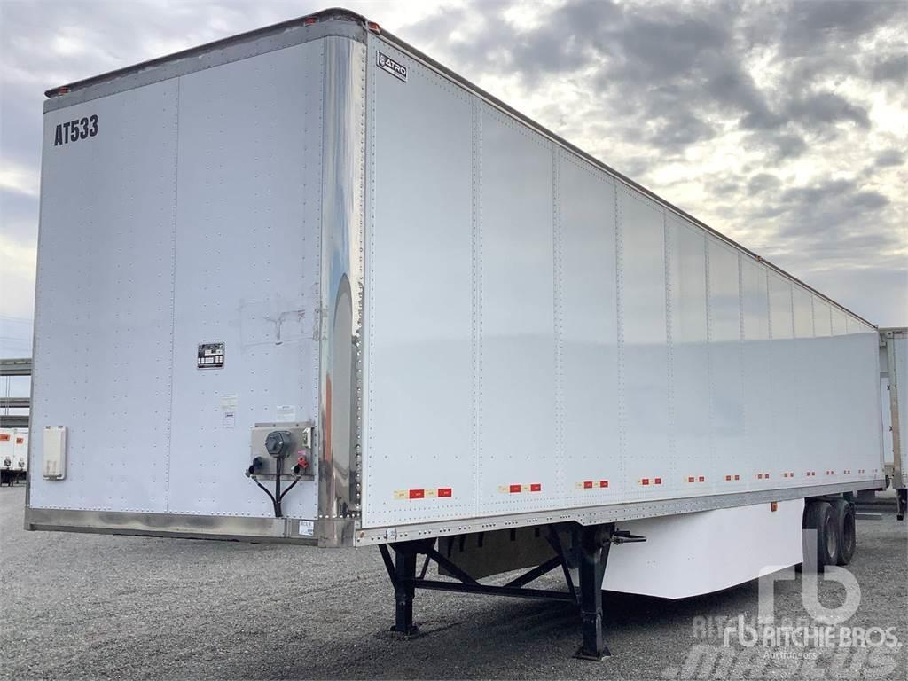  ATRO 53 ft x 102 in T/A Box semi-trailers