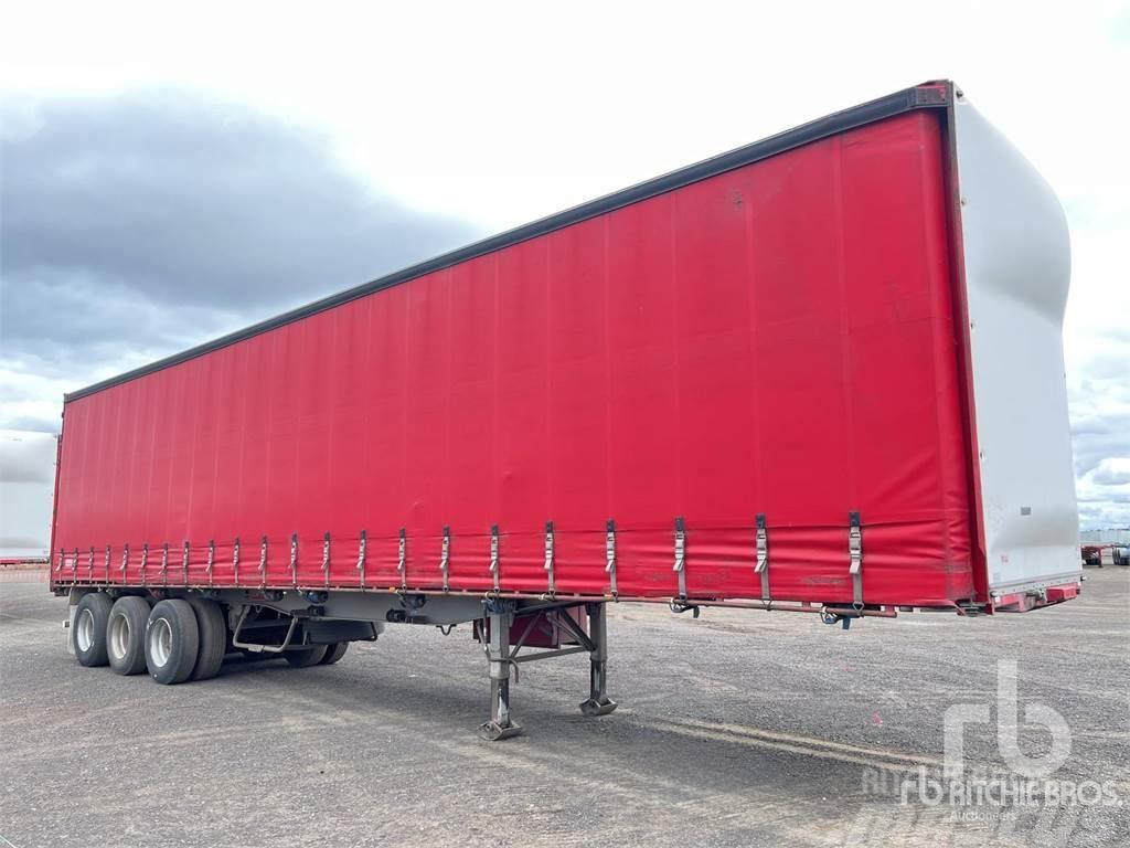  BARKER 13.4 m Tri/A Curtain sider semi-trailers