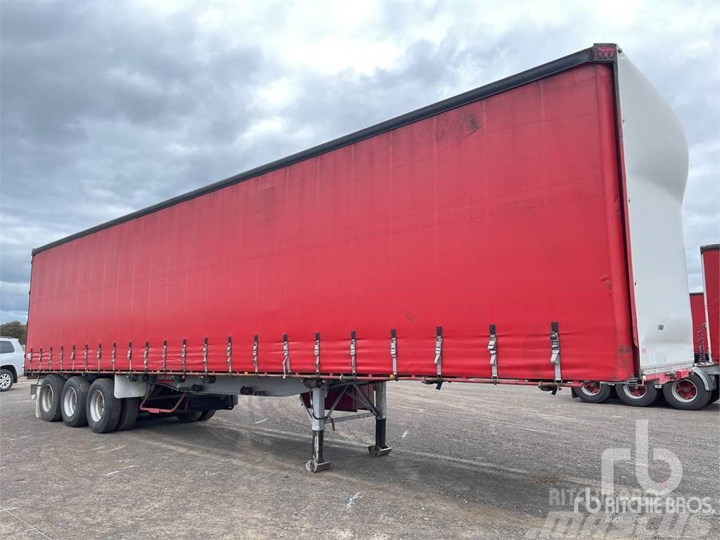  BARKER 13.4 m Tri/A Curtain sider semi-trailers