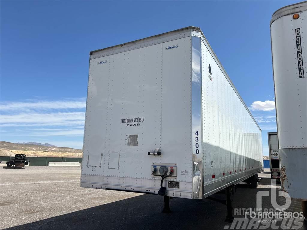 DELUCIO 53 ft x 102 in T/A Box semi-trailers