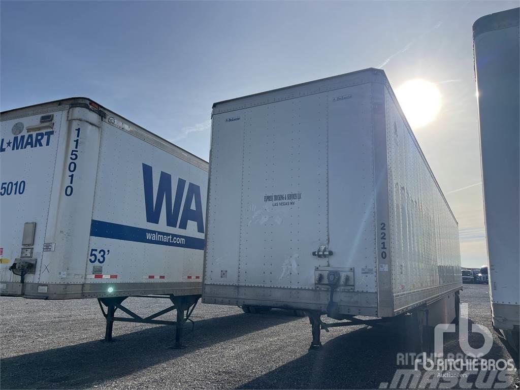  DELUCIO 53 ft x 102 in T/A Box semi-trailers