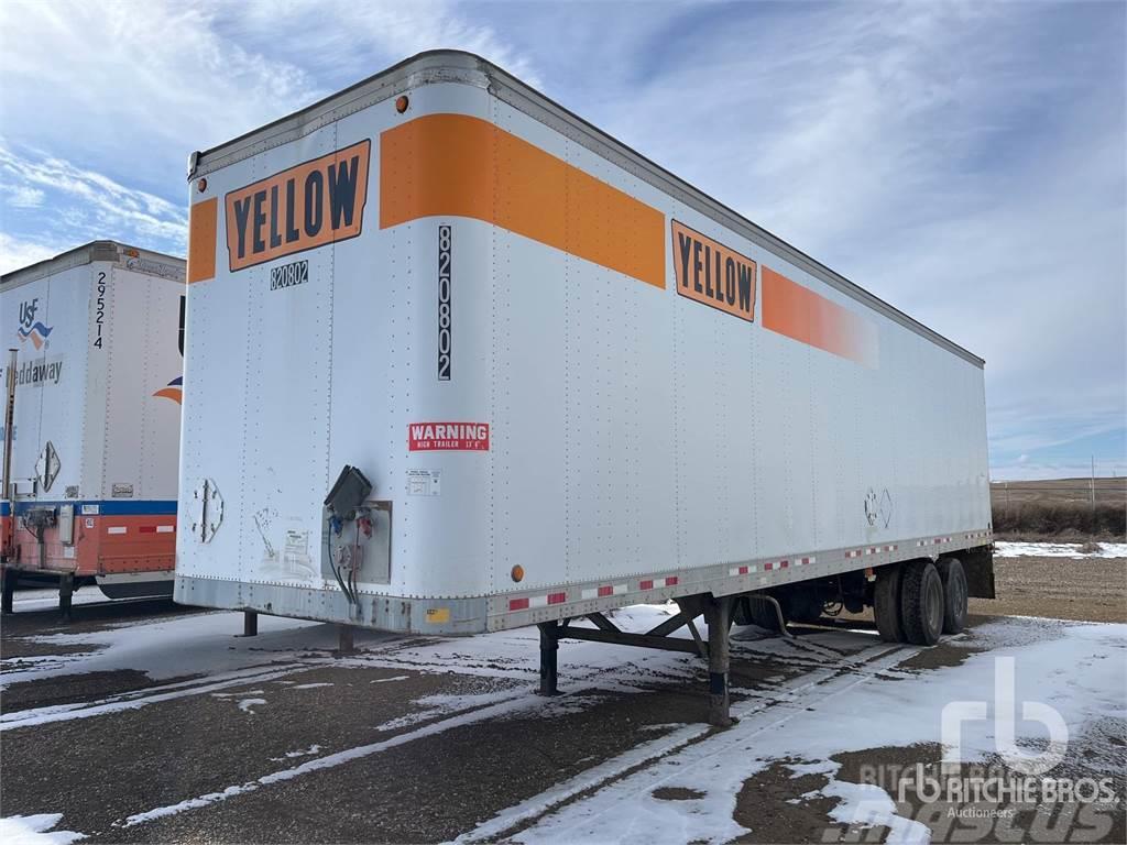 Fruehauf 40 ft x 102 in T/A Box semi-trailers