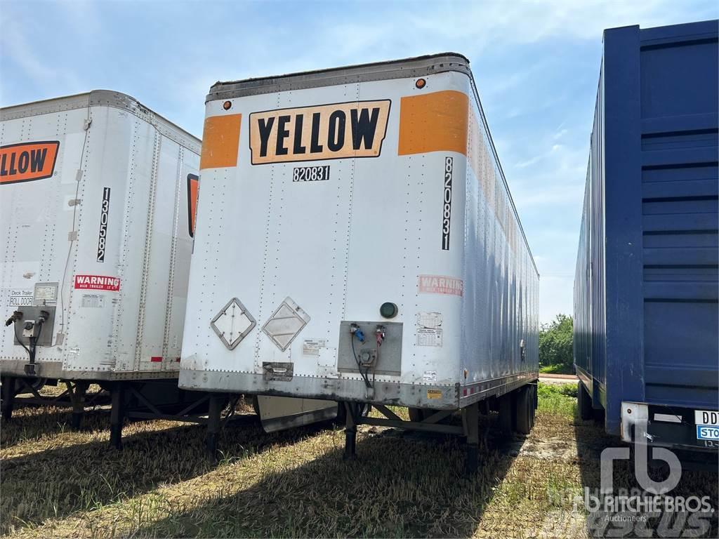Fruehauf 40 ft x 102 in T/A Box semi-trailers